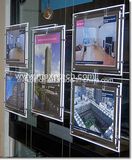 LED Light Pockets for Real Estate Agent Window Display System