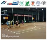 Wood Grain Look PU Coating for Founctional Basketball Court Floor