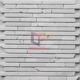 Irregular Volakas White Marble Mosaic (CFS943)