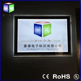 Wall Mounted Crystal Slim LED Light Box for Christma Light