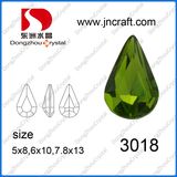 Teardrop Crystal Glass Beads for Apparel Accessories (DZ3018)