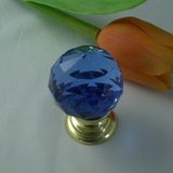 30mm Blue Restaurant Furniture Accessories Handle in Brass