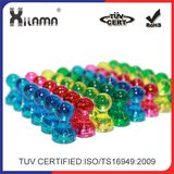 Colorful Plastic Magnetic Push Pin Crystal Neodymium Memo Push Pins