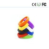 New Arrival Silicon Wristband Cheap Bracelet USB Flash Drive