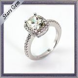 The Special Design Fashion Vivid Bright CZ Silver Ring Jewelry
