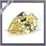 Vivi Yellow Pear Shape Cubic Zirconia for Jewelry