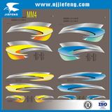 Transparent PVC Screen Printing Motorcycle ATV Sticker