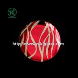 Single Wall Color Glass Plate by SGS (KLP100908-27C)
