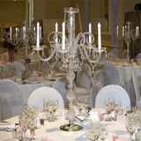 Crystal Flower Stand Table Center Decoration Wedding Centerpiece Crystal Candleholder
