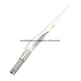 Pmu Customized Tattoo Manual Pen Crystal PCD Eyebrow Tattoo Tebori Pen for Microblading