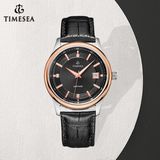 Stainless Steel Business Jewellry Watch for Men with Black Dial72148