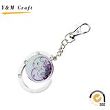 Promotion Gift Customized Metal Foldable Purse Crystal Bag Hanger