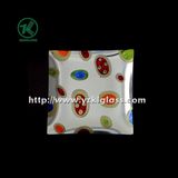 Single Wall Color Glass Plate by SGS (KLP110824-41)