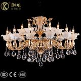 Luxury Golden Die Casting Crystal Chandelier Light