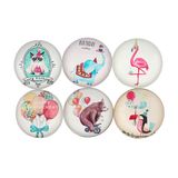 3D Fashionable Custom Glass Fridge Magnet FM-1044
