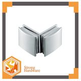 SH-45-90AD Glass Door Camber 90 Degree Double Partition Brace