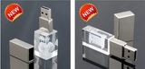 The Classical Crystal USB Flash Drive with 3D Logo