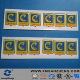Self Adhesive Clear High Temperature Resistant Cmyk Epoxy Resin Stars Labels