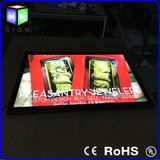 Slim LED Advertising Light Box with Aluminum Magnetic Frame