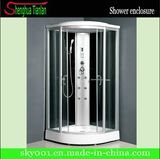 Low Tray Aluminium Alloy Simple Steam Shower Box (TL-8818)