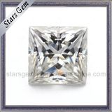 Near White Gh Color Princess Cut Moissanite for Wedding Rings