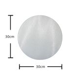 30cm Round Personalized Cutting Boards Glass for Kitchen Decoration