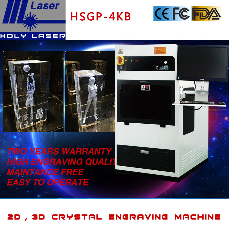 3D Laser Crystal Inside Engraving Machine (HSGP-4KB)
