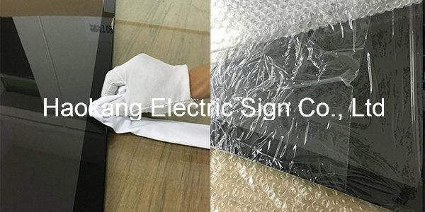 Magnetic Aluminum Frame Picture Frame Light Box with Sign