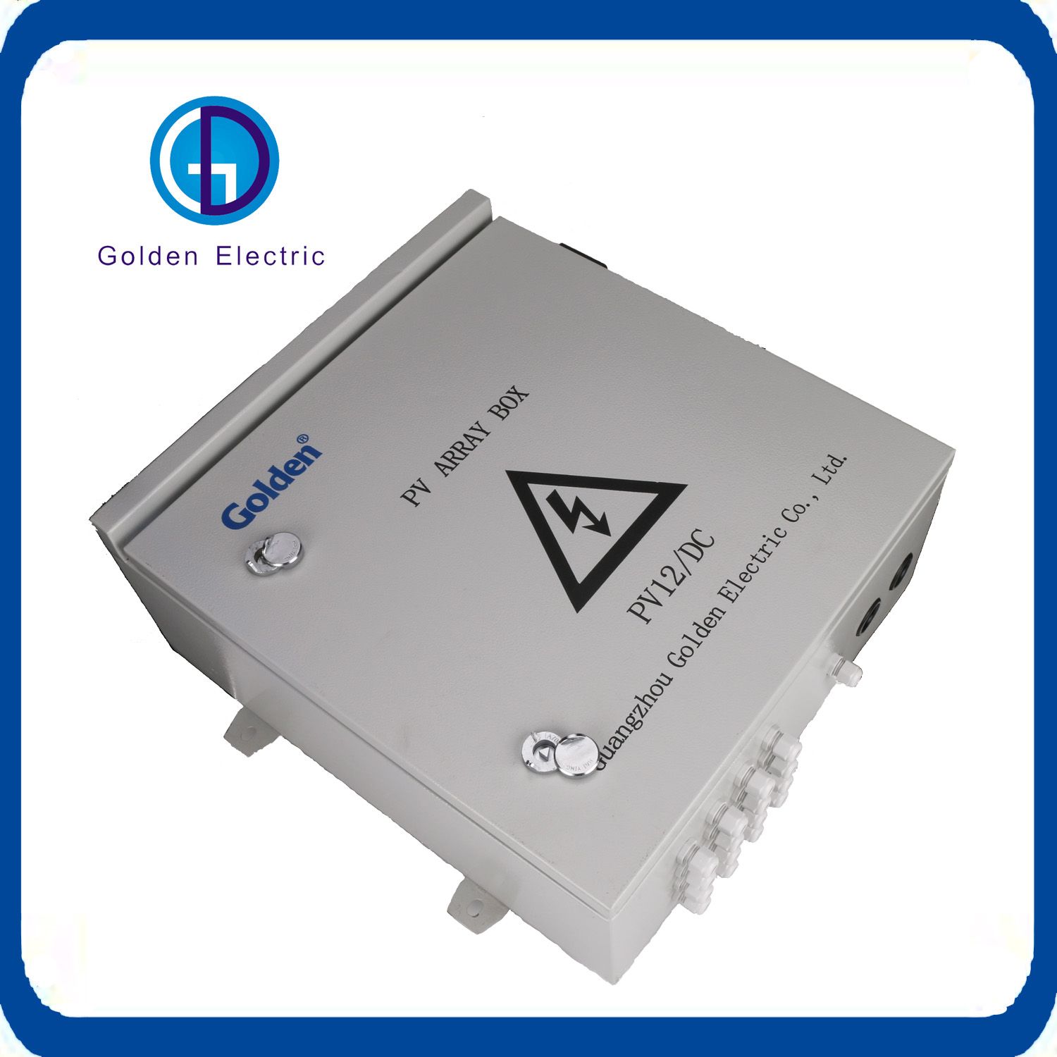 1000V Solar Distribution Box PV Array 12 String DC Combiner Box - China ...