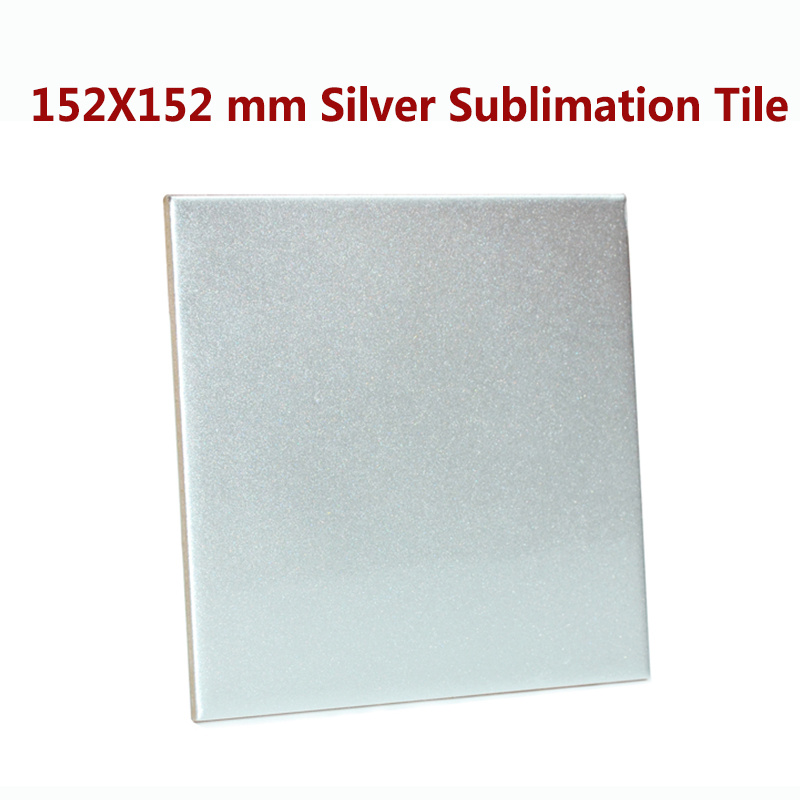 China Sublimation Printing Ceramic Blank Tile with Frame 48*48