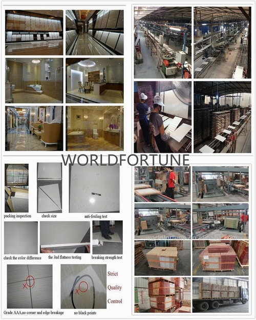 600X600 800X800 Pulati Double Loading Polished Porcelain Floor Tile
