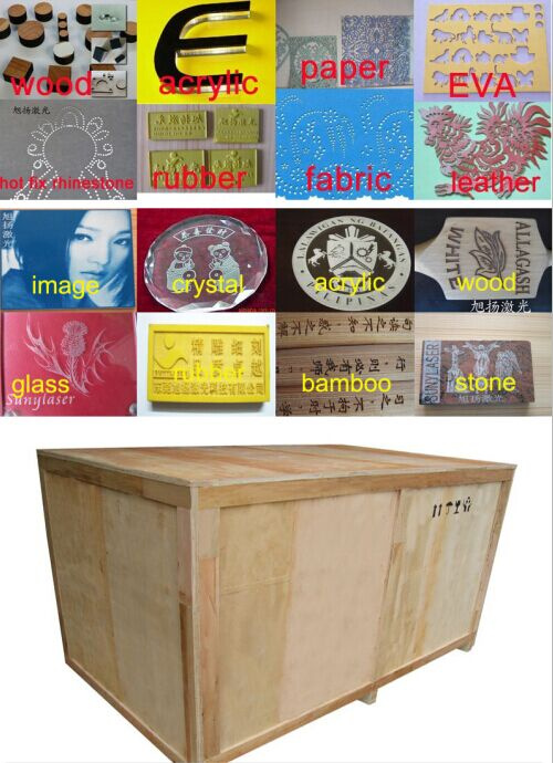 1600*1000mm Laser Cutting Machine for Wood MDF Acrylic Leather Fabric