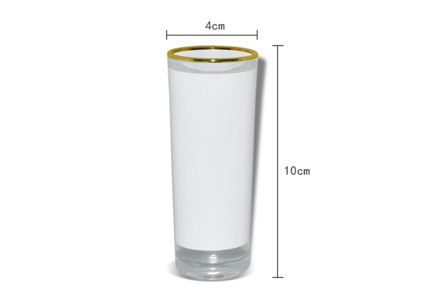 Blank Sublimation Glass Beer Mug by Freesub
